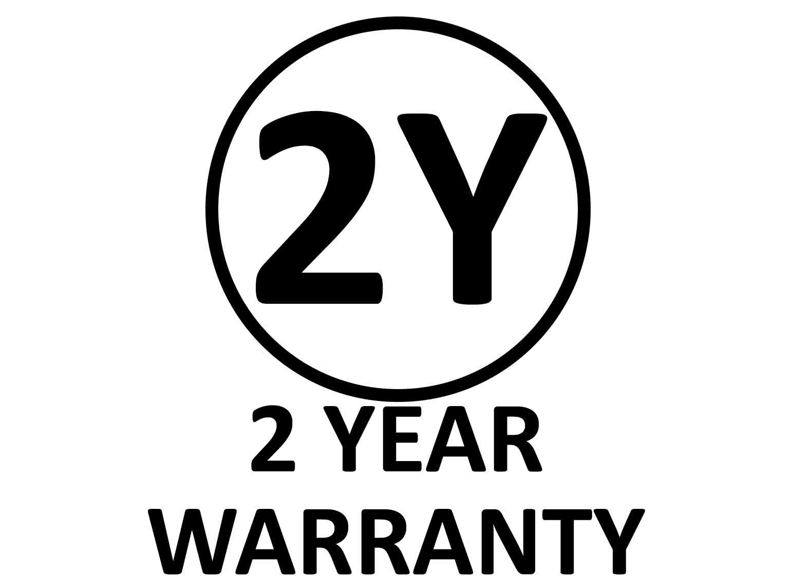 2 Year Warranty